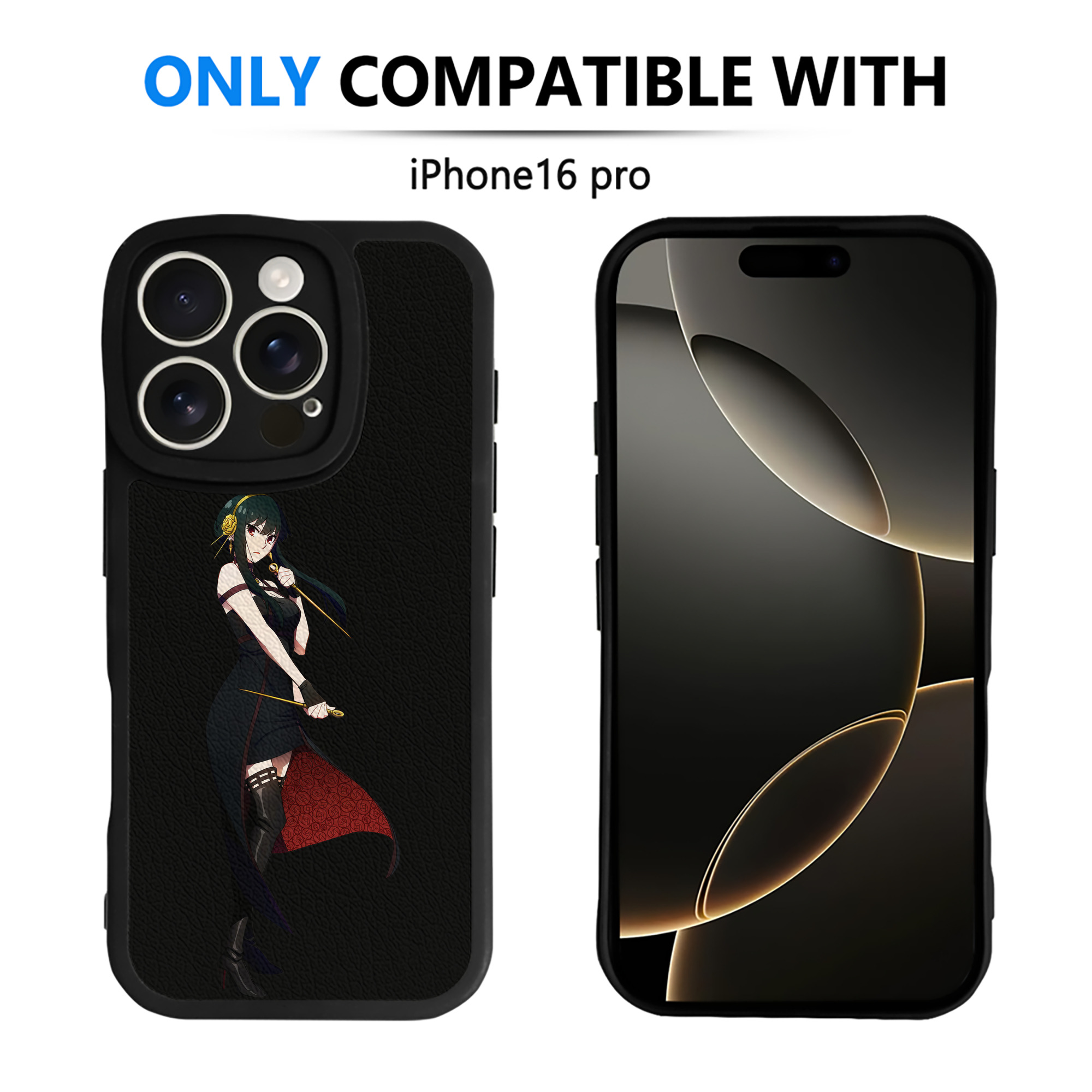 （画像用） SPY×FAMILY间谍家家酒 【iPhone 16シリーズ対応】シリコンスマホケース（レザー調） 材質：シリコン